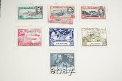 AFRIQUE BRITANNIQUE ANNÉES 1860-1960 COLLECTION DE PLUS DE 2000 TIMBRES NEUFS ET OBLITÉRÉS ALBUM SCOTT
