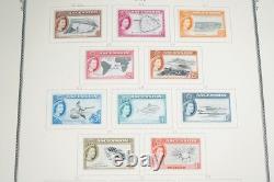 AFRIQUE BRITANNIQUE ANNÉES 1860-1960 COLLECTION DE PLUS DE 2000 TIMBRES NEUFS ET OBLITÉRÉS ALBUM SCOTT