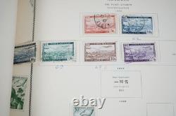 AFRIQUE FRANÇAISE 1900-1940 COLLECTION DE 925+ TIMBRES NEUFS ET USAGÉS DANS UN ALBUM SCOTT