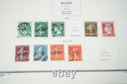 AFRIQUE FRANÇAISE ANNÉES 1890-1950 COLLECTION DE PLUS DE 750 TIMBRES NEUFS ET OBLITÉRÉS DANS UN ALBUM SCOTT