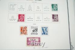 AFRIQUE FRANÇAISE ANNÉES 1890-1950 COLLECTION DE PLUS DE 750 TIMBRES NEUFS ET OBLITÉRÉS DANS UN ALBUM SCOTT