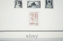 AFRIQUE FRANÇAISE ANNÉES 1890-1950 COLLECTION DE PLUS DE 750 TIMBRES NEUFS ET OBLITÉRÉS DANS UN ALBUM SCOTT