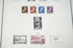 AFRIQUE FRANÇAISE ANNÉES 1890-1950 COLLECTION DE PLUS DE 750 TIMBRES NEUFS ET OBLITÉRÉS DANS UN ALBUM SCOTT