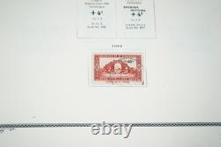 AFRIQUE FRANÇAISE ANNÉES 1890-1950 COLLECTION DE PLUS DE 750 TIMBRES NEUFS ET OBLITÉRÉS DANS UN ALBUM SCOTT
