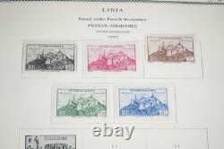 AFRIQUE FRANÇAISE ANNÉES 1900-1940 COLLECTION DE PLUS DE 800 TIMBRES NEUFS ET OBLITÉRÉS DANS UN ALBUM SCOTT