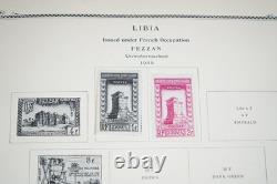 AFRIQUE FRANÇAISE ANNÉES 1900-1940 COLLECTION DE PLUS DE 800 TIMBRES NEUFS ET OBLITÉRÉS DANS UN ALBUM SCOTT