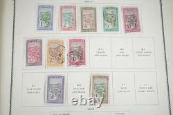 AFRIQUE FRANÇAISE ANNÉES 1900-1940 COLLECTION DE PLUS DE 800 TIMBRES NEUFS ET OBLITÉRÉS DANS UN ALBUM SCOTT