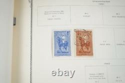 AFRIQUE FRANÇAISE ANNÉES 1900-1940 COLLECTION DE PLUS DE 800 TIMBRES NEUFS ET OBLITÉRÉS DANS UN ALBUM SCOTT