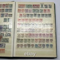 ALBUM DU COMMONWEALTH BRITANNIQUE 1935 1980 MNH PARFAIT + COLLECTION DE 1000 TIMBRES - Bon