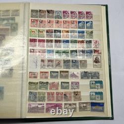 ALBUM DU COMMONWEALTH BRITANNIQUE 1935 1980 MNH PARFAIT + COLLECTION DE 1000 TIMBRES - Bon