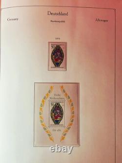 ALBUM KABE sans charnière MNH de l'Allemagne et de Berlin ! Collection précieuse 1975-1985