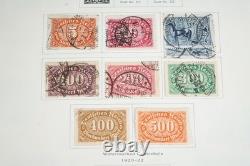 ALLEMAGNE 1860-1940 COLLECTION DE PLUS DE 2 000 TIMBRES NEUFS ET USAGÉS DANS UN ALBUM SCOTT