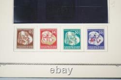 ALLEMAGNE ANNÉES 1940-1960 COLLECTION DE 2 ALBUMS DE PLUS DE 1500 TIMBRES NEUFS ET OBLITÉRÉS
