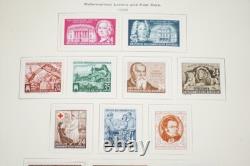 ALLEMAGNE ANNÉES 1940-1960 COLLECTION DE 2 ALBUMS DE PLUS DE 1500 TIMBRES NEUFS ET OBLITÉRÉS