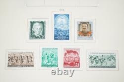 ALLEMAGNE ANNÉES 1940-1960 COLLECTION DE 2 ALBUMS DE PLUS DE 1500 TIMBRES NEUFS ET OBLITÉRÉS