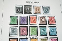 ALLEMAGNE ANNÉES 1940-1970 COLLECTION DE PLUS DE 700 TIMBRES NEUFS ET OBLITÉRÉS CONSERVÉS DANS UN ALBUM DAVO