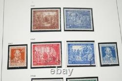ALLEMAGNE ANNÉES 1940-1970 COLLECTION DE PLUS DE 700 TIMBRES NEUFS ET OBLITÉRÉS CONSERVÉS DANS UN ALBUM DAVO