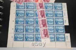 ALLEMAGNE ANNÉES 1940 COLLECTION DE 80 BLOCS/BANDELETTES NEUFS ET OBLITÉRÉS CONSERVÉS DANS UN ALBUM LIGHTHOUSE