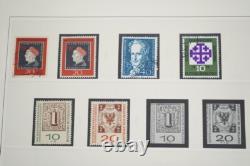 ALLEMAGNE ANNÉES 1950-1970 COLLECTION DE PLUS DE 450 TIMBRES NEUFS ET USAGÉS RANGÉS DANS UN ALBUM SÉCURISÉ