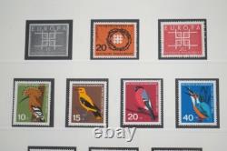 ALLEMAGNE ANNÉES 1950-1970 COLLECTION DE PLUS DE 450 TIMBRES NEUFS ET USAGÉS RANGÉS DANS UN ALBUM SÉCURISÉ