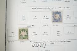 ALLEMAGNE PÉRIODE 1850-1950 COLLECTION DE PLUS DE 875 TIMBRES NEUFS ET OBLITÉRÉS ALBUM SCOTT
