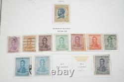 AMÉRIQUE DU SUD 1860s-1970s COLLECTION DE 2 100+ TIMBRES NEUFS ET USAGÉS DANS UN ALBUM SCOTT
