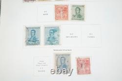 AMÉRIQUE DU SUD 1860s-1970s COLLECTION DE 2 100+ TIMBRES NEUFS ET USAGÉS DANS UN ALBUM SCOTT