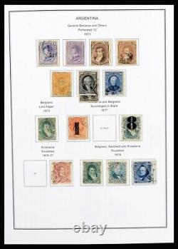 ARGENTINE 1858-2003 MH Utilisé dans 2 Albums Meilleures Émissions Collection de Timbres