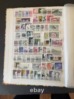 AUTRICHE 1955 à 2001 47 ANS MNH Excellente COLLECTION COMPLÈTE dans ALBUM