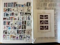 AUTRICHE 1955 à 2001 47 ANS MNH Excellente COLLECTION COMPLÈTE dans ALBUM