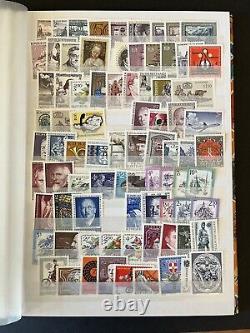 AUTRICHE 1955 à 2001 47 ANS MNH Excellente COLLECTION COMPLÈTE dans ALBUM