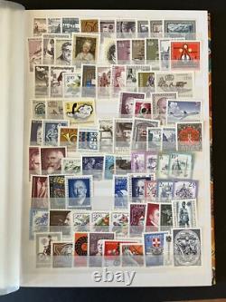 AUTRICHE 1955 à 2001 47 ANS MNH Excellente COLLECTION COMPLÈTE dans ALBUM