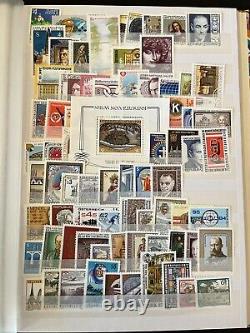 AUTRICHE 1955 à 2001 47 ANS MNH Excellente COLLECTION COMPLÈTE dans ALBUM