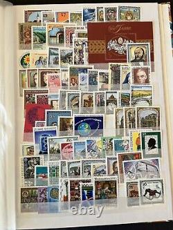 AUTRICHE 1955 à 2001 47 ANS MNH Excellente COLLECTION COMPLÈTE dans ALBUM