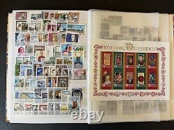 AUTRICHE 1955 à 2001 47 ANS MNH Excellente COLLECTION COMPLÈTE dans ALBUM
