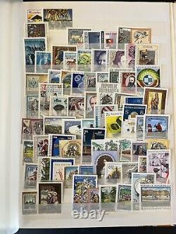 AUTRICHE 1955 à 2001 47 ANS MNH Excellente COLLECTION COMPLÈTE dans ALBUM