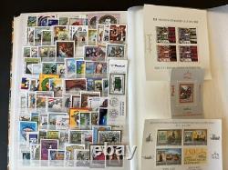 AUTRICHE 1955 à 2001 47 ANS MNH Excellente COLLECTION COMPLÈTE dans ALBUM