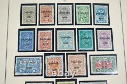 AUTRICHE ANNÉES 1880-1970 COLLECTION DE PLUS DE 470 TIMBRES NEUFS ET OBLITÉRÉS CONSERVÉS DANS UN ALBUM