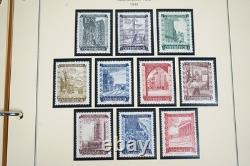 AUTRICHE ANNÉES 1880-1970 COLLECTION DE PLUS DE 470 TIMBRES NEUFS ET OBLITÉRÉS CONSERVÉS DANS UN ALBUM