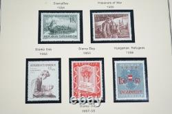 AUTRICHE ANNÉES 1880-1970 COLLECTION DE PLUS DE 470 TIMBRES NEUFS ET OBLITÉRÉS CONSERVÉS DANS UN ALBUM