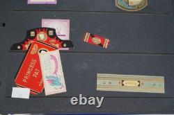 Accumulation mondiale de 535 Cendrillons et étiquettes aériennes dans un album