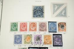 Afrique du Sud 1870-1995 Collection de plus de 1 800 timbres neufs et utilisés dans un album Scott