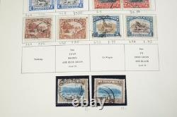 Afrique du Sud 1870-1995 Collection de plus de 1 800 timbres neufs et utilisés dans un album Scott