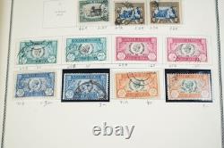 Afrique du Sud 1870-1995 Collection de plus de 1 800 timbres neufs et utilisés dans un album Scott