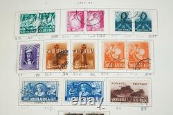 Afrique du Sud 1870-1995 Collection de plus de 1 800 timbres neufs et utilisés dans un album Scott