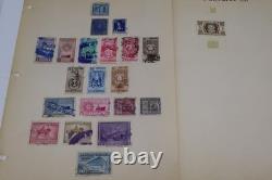 Album-2 vintage de collection de timbres du monde entier avec plus de 1 400 timbres – 137 pages