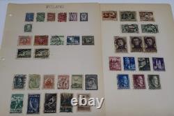 Album-2 vintage de collection de timbres du monde entier avec plus de 1 400 timbres – 137 pages