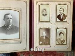 Album Antique 75 Photos De Nombreux ID Massachusetts Cities CIVIL War Tax Stamps