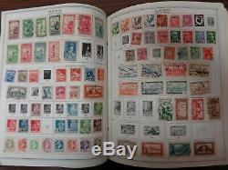 Album De Timbres Minkus Global, Collection 5 Volumes Avec 22 000 + Diff. Timbres Début-1980 Clean