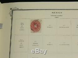 Album De Timbres Spéciaux Du Mexique Sur La Collection Clean Mexico Scott, Collection 1861-1968